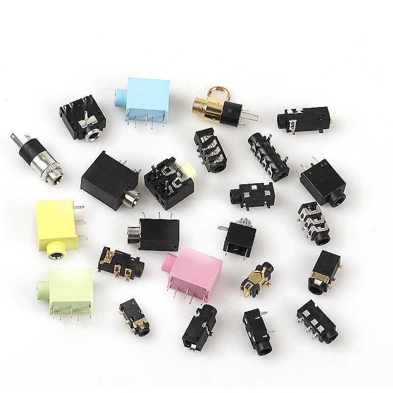 10pcs Headphone jack 3.5mm PJ PJ313 PJ320 PJ325 PJ326 PJ327 PJ358 PJ392 PJ342 Audio and video female dual channel stereo jack