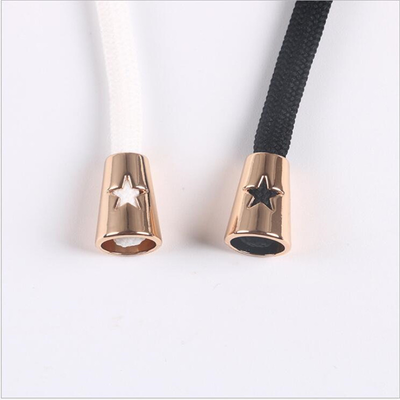 Stopper Cord Ends Lock Metal buckle for Bag Shoes Sportswear Garment Lanyard Accessories 60pcs: gold