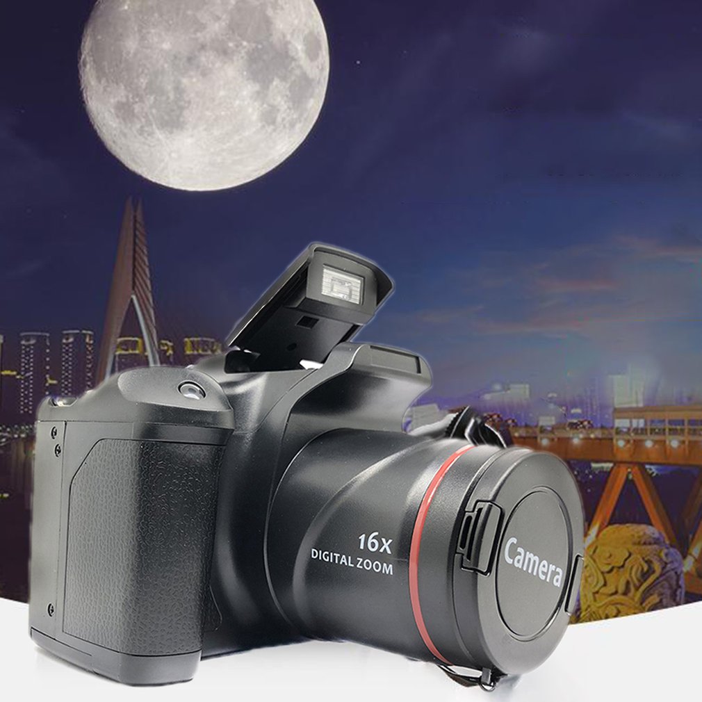 XJ05 Digitale Camera Camcorder Slr 16X Digitale Zoom 2.8 Inch Scherm 3mp Cmos Max 16MP Hd 1080P Video Camera ondersteuning Pc Video