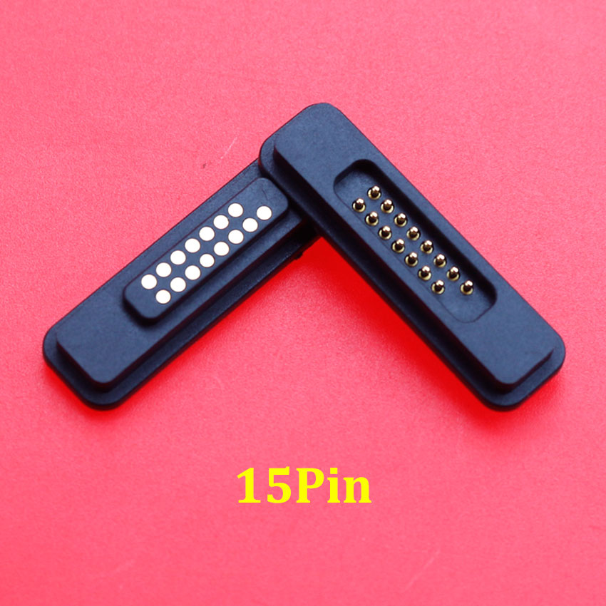 1Pair 13/14/15/16/17/18/19/20Pin Waterproof Magnetic Pogo Pin Connector 2A Male Female Pogopin Spring Loaded DC Power Socket: Lavender