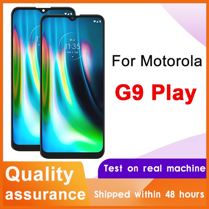 AAA + + + 6.5 "IPS LCD Ersatz Für Motorola Moto G9 Spielen Anzeige berühren Bildschirm Digiziter Montage Für Moto G9abspielen keine Tote Pixel