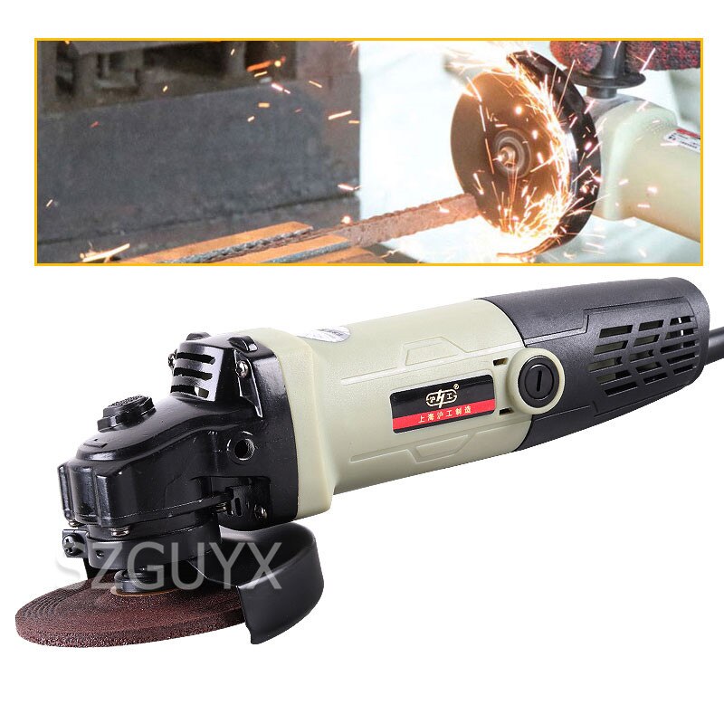 Household hand-held angle grinder Multifunction Marble wood cutting machine Stone metal polishing machine