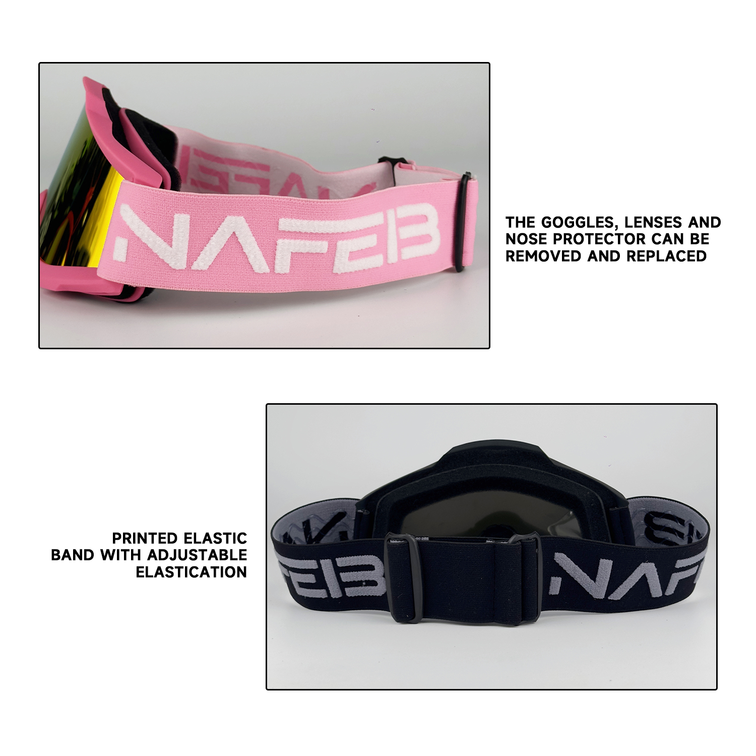 Gafas de Motocross con lentes HD, gafas para motocicleta, gafas de montar para mujer, gafas de sol para Moto MX MTB, accesorios para moto de cross