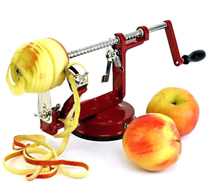 Apple Peeling En Snijmachine