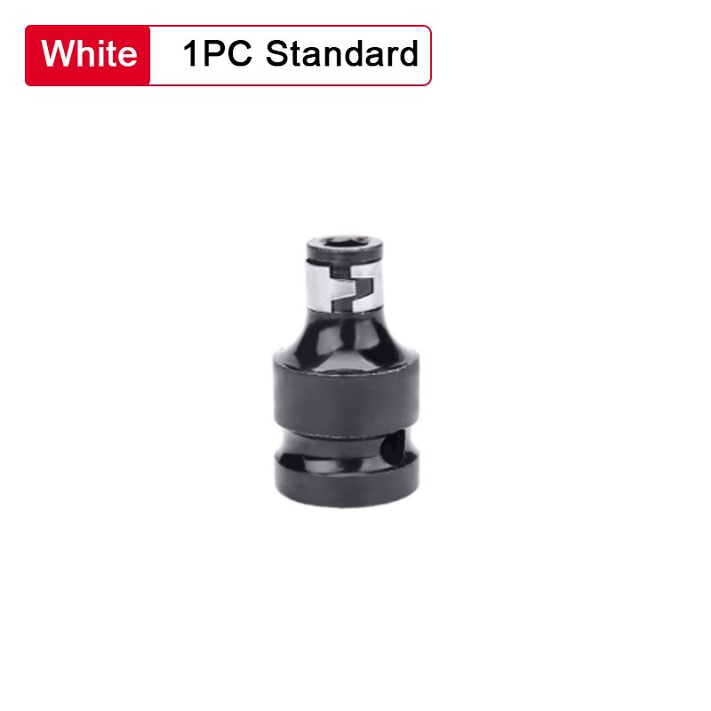 1/2" Square To 1/4" Hex Ratchet Socket Set Universal Wrench Socket Adapter Spanner Set Drive Converter Impact Hand Tool Kit: 03