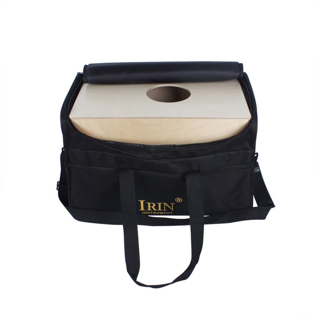 Cajon Box Drum Bag Soft Case Padded Black Waterproof Percussion Instrument Accessory