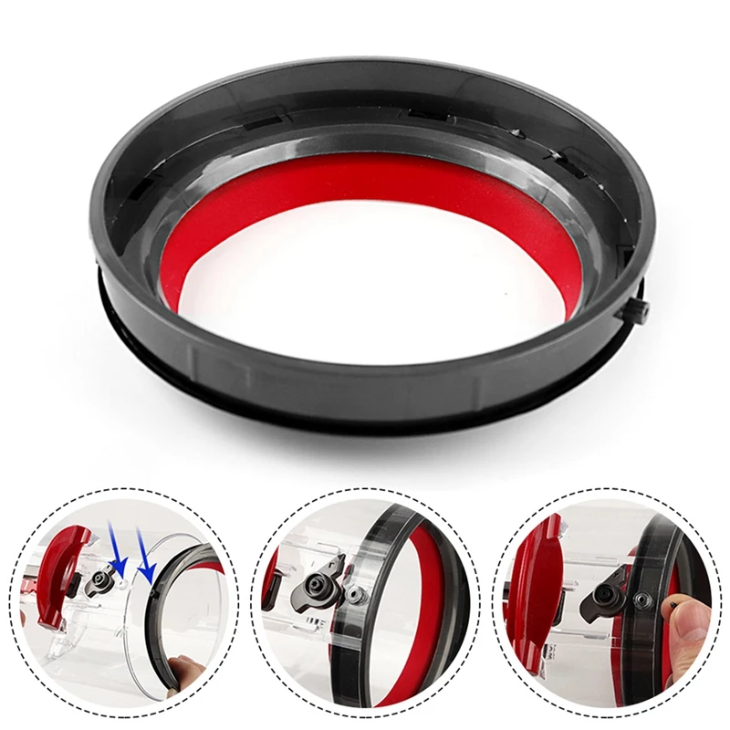 Per Dyson V12 SV20 V11 SV14 SV15 V10 SV12 aspirapolvere-cestino della polvere filtro superiore anello di tenuta accessorio di ricambio filtri parte