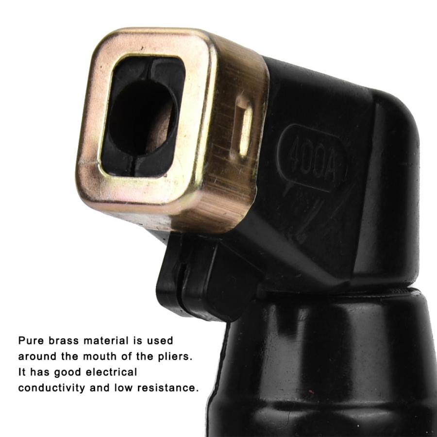 Electrode Holder Welding Tool 400Amp Soldering Arc Rod Welding Electrode Clamp Tool Set Welding Tool