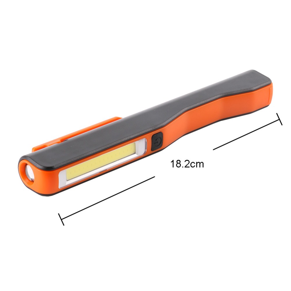 BRIGHTINWD 2in1 Rechargeable LED COB Camping Work Inspection Light Lamp Hand Torch Magnetic Rechargable Led Lamp