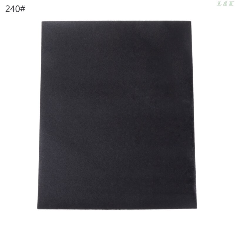 100/240/400/600/1000/2000 Grit Aluminium Oxide Wet & Dry Abrasive Sanding Paper U50A