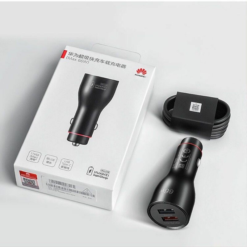Huawei Car Charger SuperCharge 66W Max USB Type C Cable Original for Mate 40 RS Mate 40 Pro+ Mate 40 Pro Nova 8 Pro Nova 8 Nova: Default Title