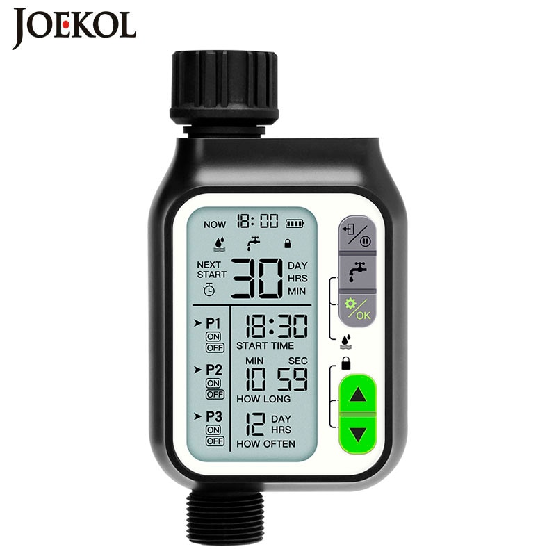 Rain Sensor Irrigation Water Timer Electronic Automatic Sprinkler Controller Outdoor Garden Watering Timer Irrigation Controller