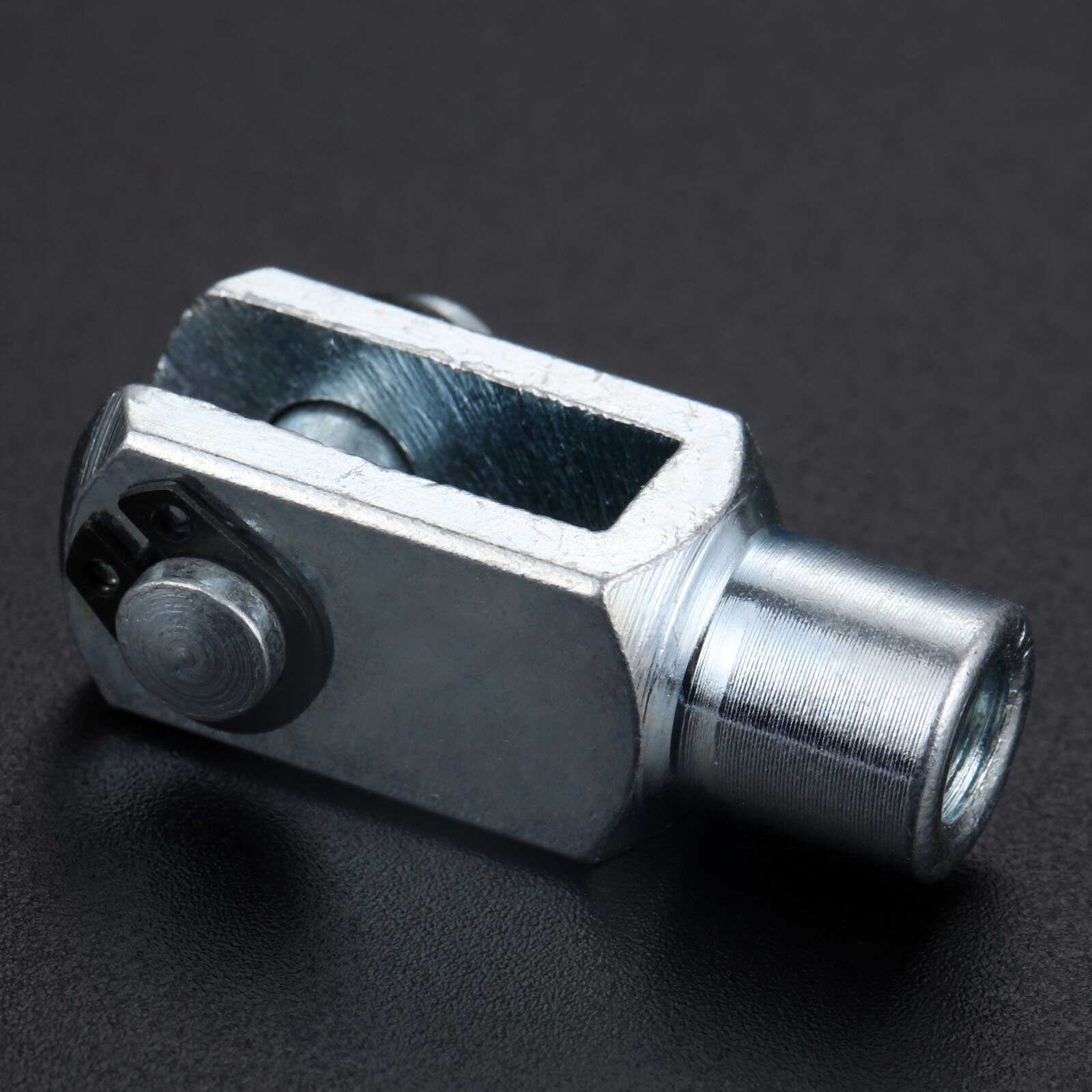 Metal Y-16 M6*1 Thread Air Pneumatic Cylinder Rod Piston Clevis Y Joint for 16mm Bore Air Cylinder Mechanical Hardware