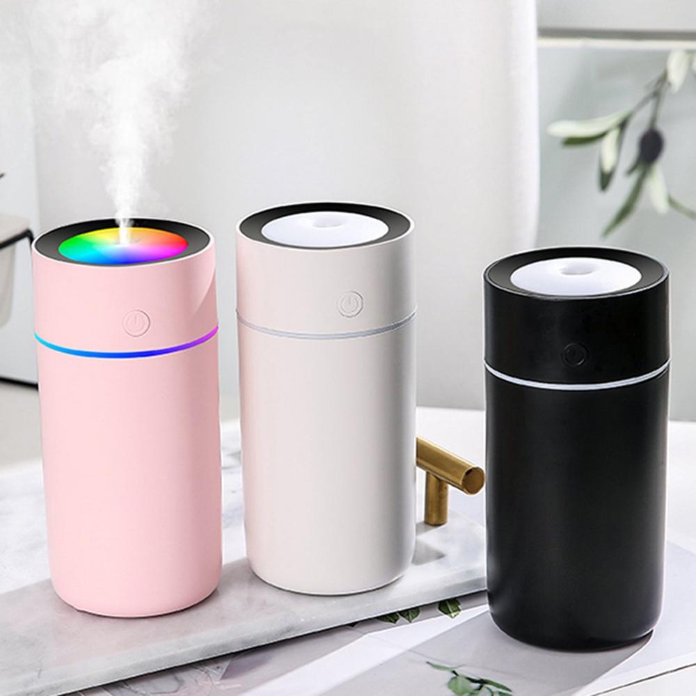320ml usb elektrisk aroma luftdiffuser mini usb luftfugter purifier bil aromaterapi cool tåge maker luftfugter til bil hjem