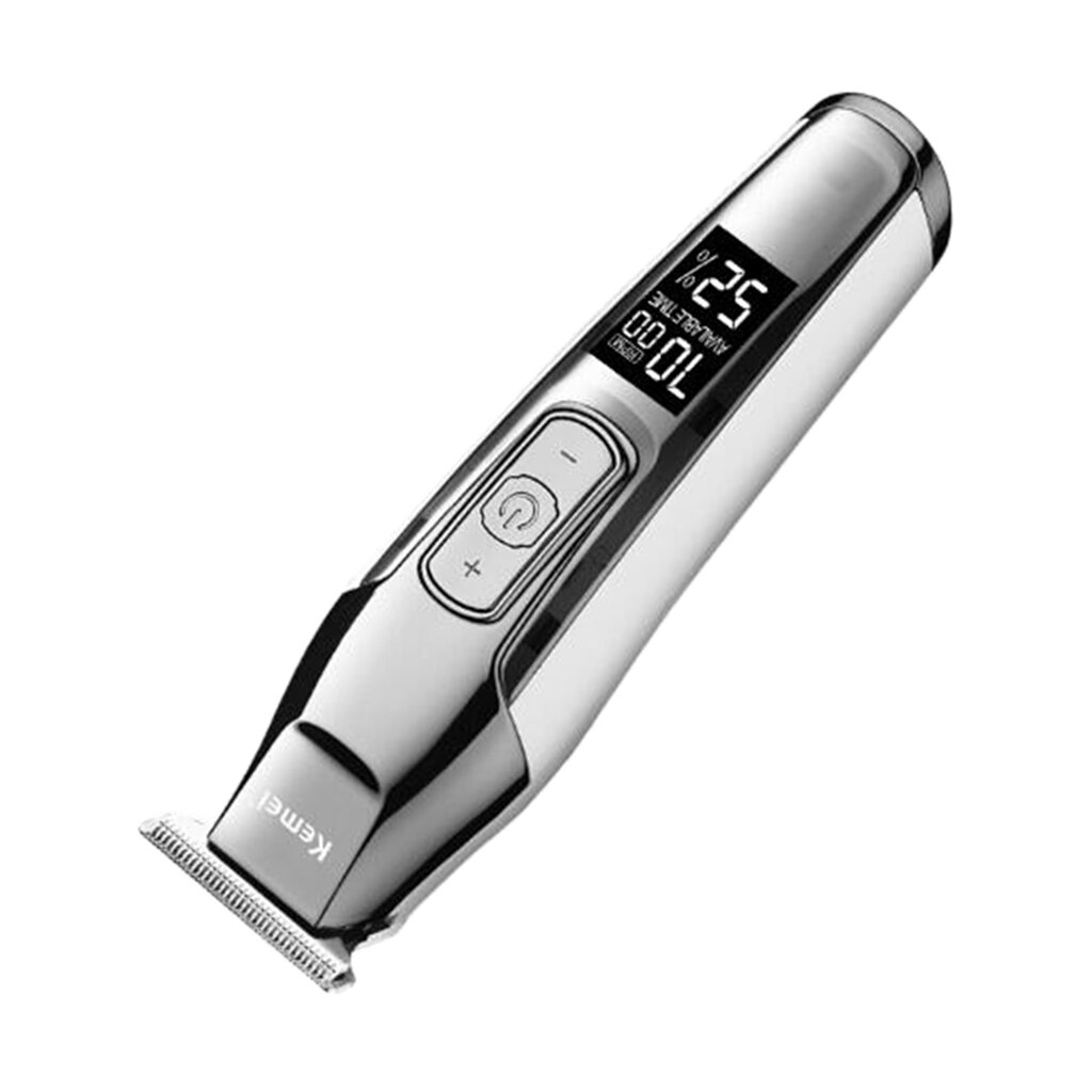 Cortadora de cabello eléctrica Kemei KM 5027 para hombres, práctico, inalámbrico, recortador de barba, afeitadora, maquinilla de afeitar, Barbero, enchufe europeo