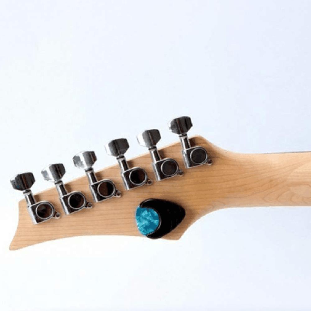 10 stk guitar pick plast musik elementer blandet mønster guitar picks hurtig opbevaring selvklæbende guitar dele