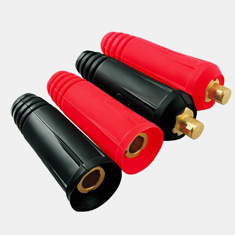1Pair Tig Mig Rapid Fitting Europe Welding Machine Cable Connector Quick Connector Welding Machine Plug DKJ10-25 35-50 50-70