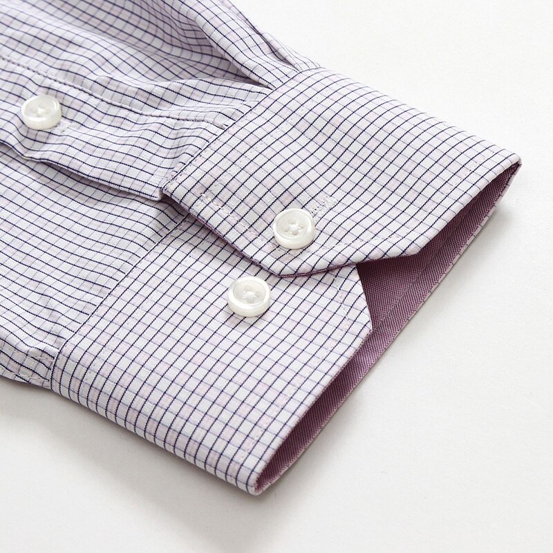 10XL 8XL 6XL 5XL camisas casuales de para hombres camisa a cuadros de manga larga camisa masculina camisa de hombre camisa de Color sólido masculina