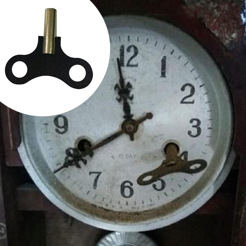 Kit de moteur de remontoir de manivelle pour la réparation de montres, horloge murale mécanique, remontage de clé, fournitures d'horloge solides