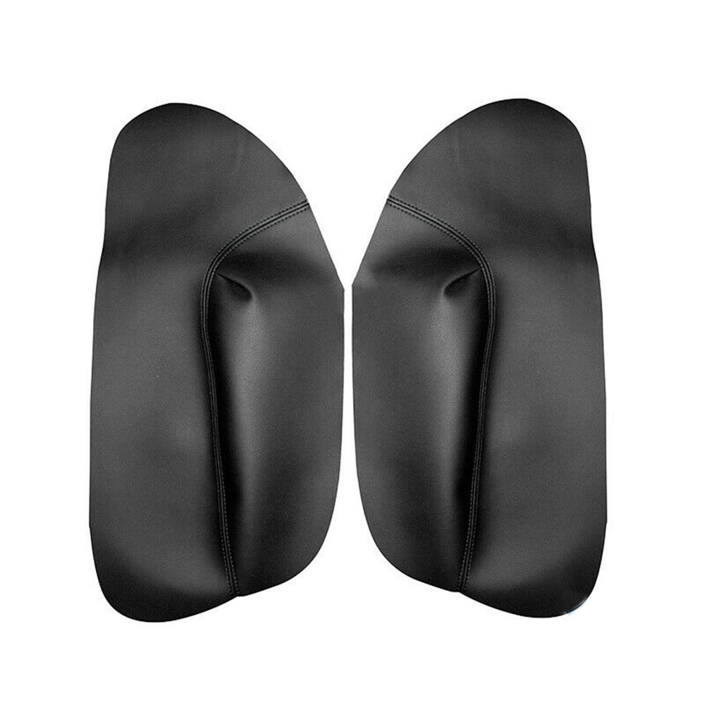EIDRAN-apoyabrazos de puerta de cuero de microfibra, insertos de cubierta de repuesto para Ford Mondeo 2007