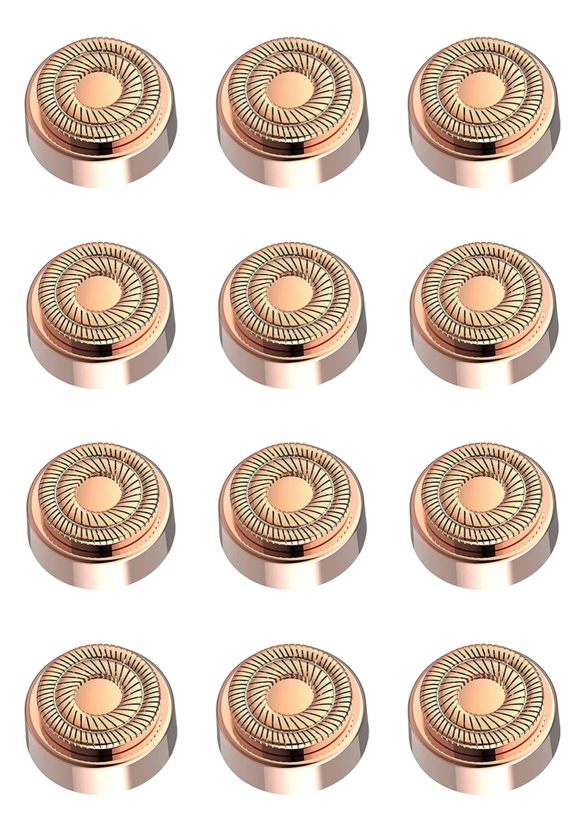 Ersatzköpfe für Gesichtshaarentferner der Generation 2, für makelloses Abschluss, berühren-Haarentfernungswerkzeug für Frauen, nur für Gen 2, makellos: Grün