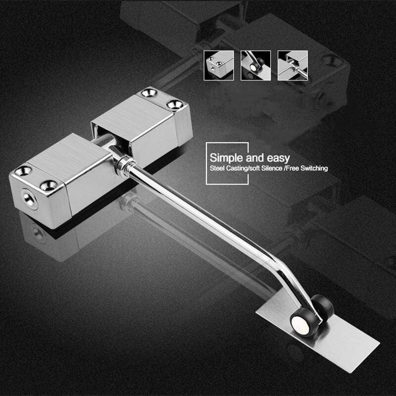 Automatisk dörrstängare universal långsamt stängande kommersiellt gångjärn automatisk dörrstängare skyddande dörrstängare