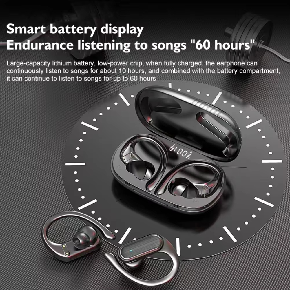 BOSE&OG A520 TWS Bluetooth-oortelefoon Draadloze HiFi-oortelefoonhaak, Sport, hardlopen, gamen, oortelefoon, waterdicht, handig