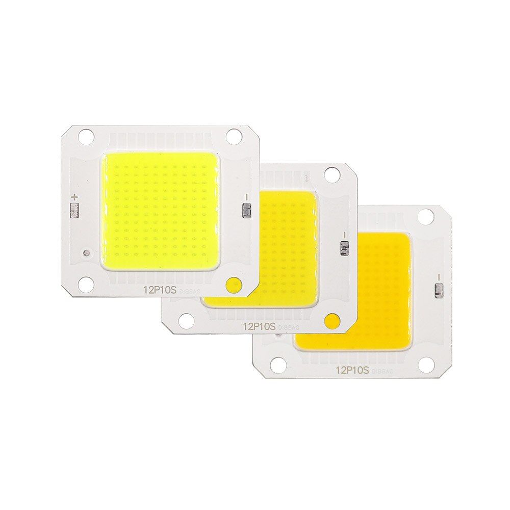 4640 50W 30V 36V Schijnwerper Led Chip Super Heldere Cob Led Lichtbron Warm Natuurlijke Koud Wit lamp Voor Schijnwerpers 46x40mm