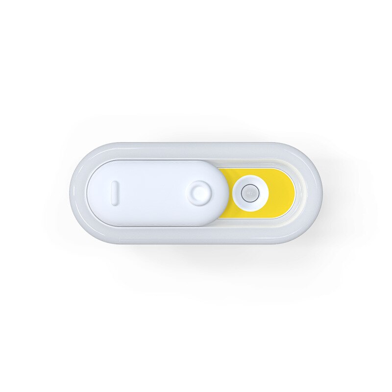 1pcs LED Intelligent Door Lock Cabinet Key Induction Small Night Light Sensor Lamp Human Infrared Sensor Photosensitive Sensors: Orange