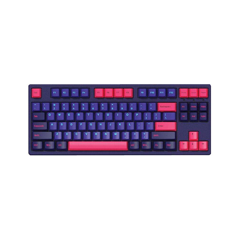 Akko 157 Toetsen Neon Keycap Set Cherry Profiel Pbt Twee Kleur Molding Keycaps Voor Mechanische Toetsenbord Veranderd Win Sleutel Tot app Sleutel