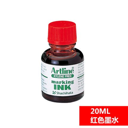 Japan PILOT Oily Box Head Pen Bold Ink Pen Waterproof Non-fading Big Head Pen Logging Marker SC-6600: 1pcs Red ink