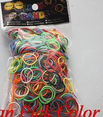 600 bands + 24 S-Clips/pack Elastische Rubber Familie Candy Kleurrijke Armband Weefgetouw Bands Multy DIY Siliconen vullingen beste h2343254s: 1