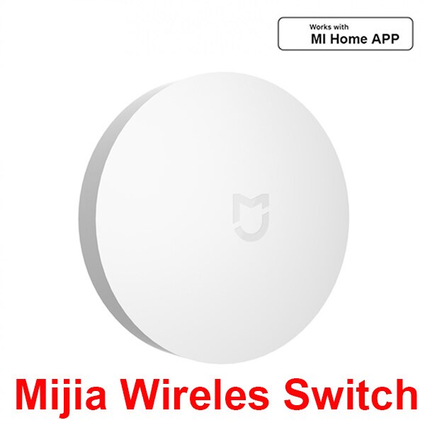 Xiaomi aqara mini switch nøgle smart trådløs fjernbetjening en nøglekontrol multifunktionel intelligent zigbee wifi til homekit mijia app: 1pc mijia switch