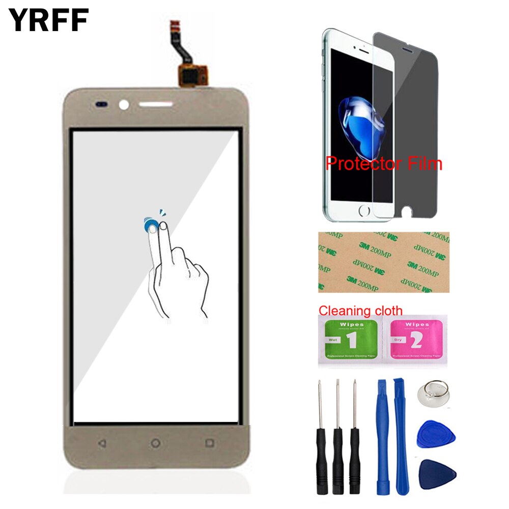 Mobile Phone For Huawei Y3 II LUA-L03 LUA-L21 LUA-L23 Front Touch Screen Touch Digitizer Panel Glass Protector Film Adhesive