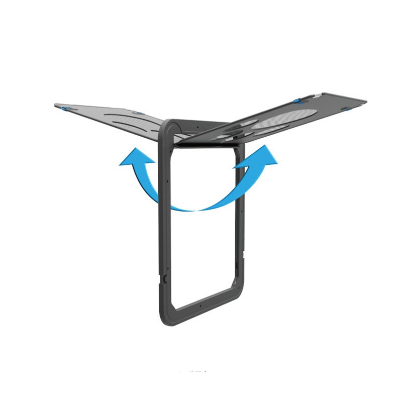 Pet Deur Hond Flappen Veilig Afsluitbare Outdoor Honden Katten Venster Gate Huis Deur En Raam Schermen Voer Vrij installeren Gat