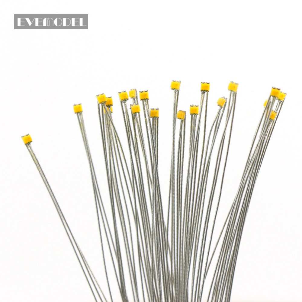 DT0605RWM 20Pcs Pre-Gesoldeerd Litz Bedrade Bi-Kleur Dual Rood/Warm Wit Smd 0605 Led