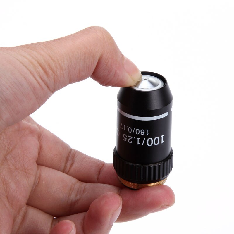 Microscope Objective 4X 10X 20X 40X 60X 100X Microscope Objective 195 Achromatic Objective Microscope Parts