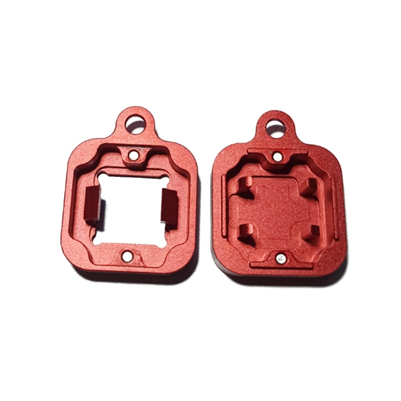 2 in 1 Mechanical Keyboard CNC Metal Switch Opener Shaft Opener for Kailh Cherry Gateron Switch Tester: Red