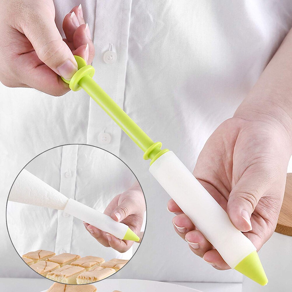 Silicone crème gâteau écriture stylo cuisson outil décoration outil tuyauterie pâtisserie buses gâteau bricolage Graffiti stylo accessoires de cuisine