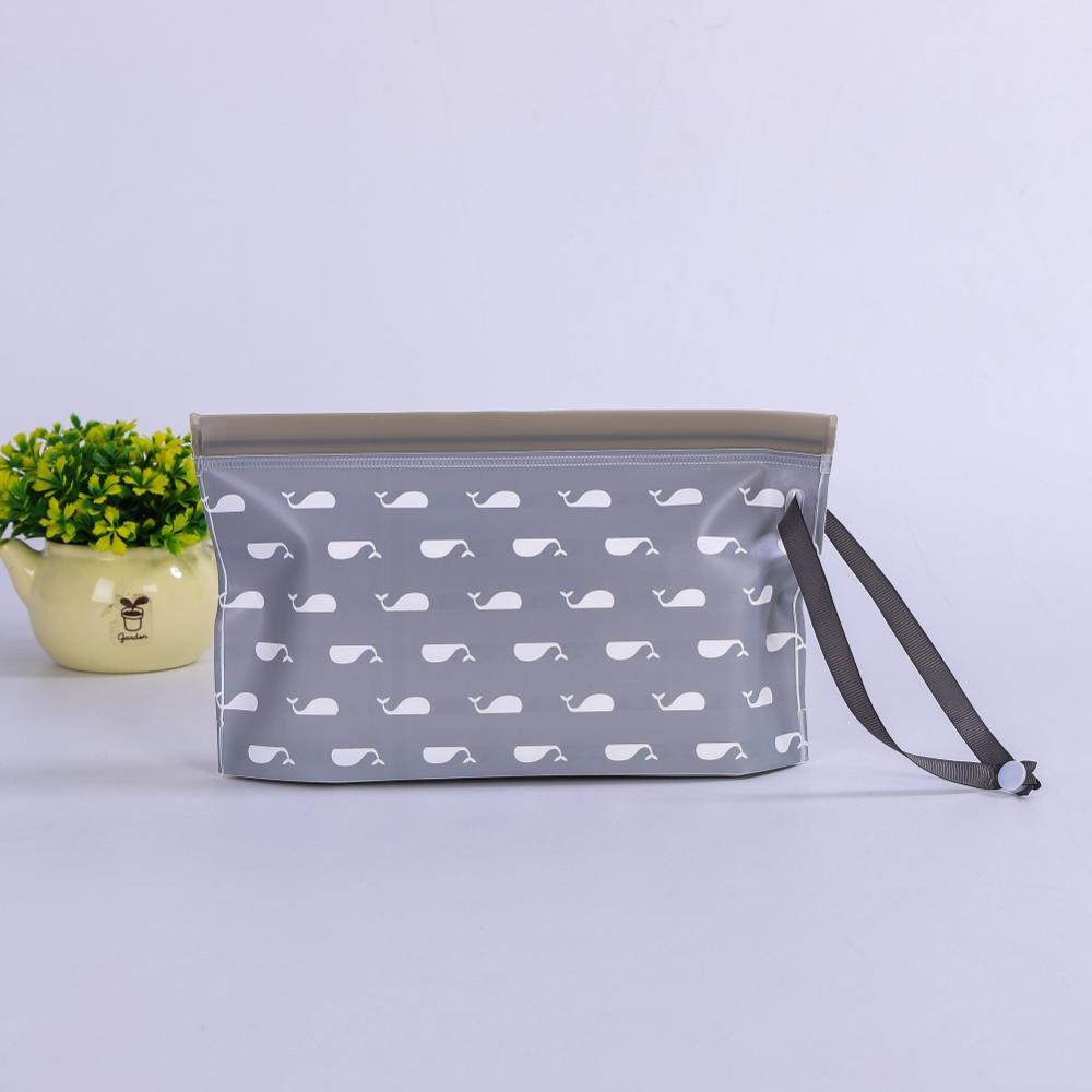 Milieuvriendelijke Snap Band Baby Doekjes Box Draagbare Clamshell Cosmetische Houder Herbruikbare Navulbare Draagbare Baby Doekjes Container