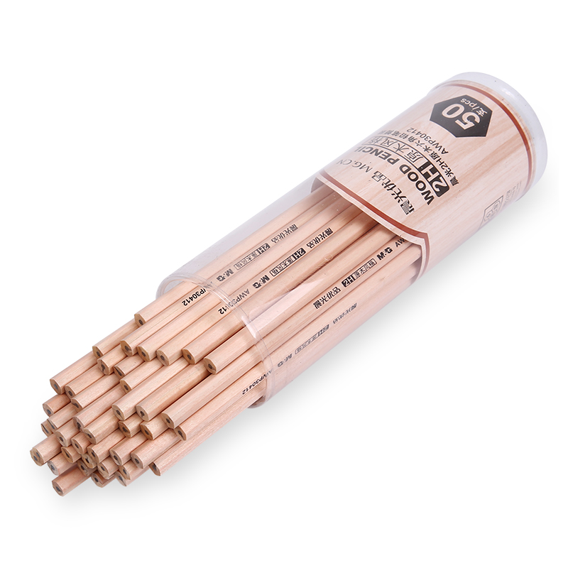 50pcs Simple Wood Pencils HB 2B 2H Drawing Manga Pencil for Office &amp; School Supplies Stationery Material Escolar