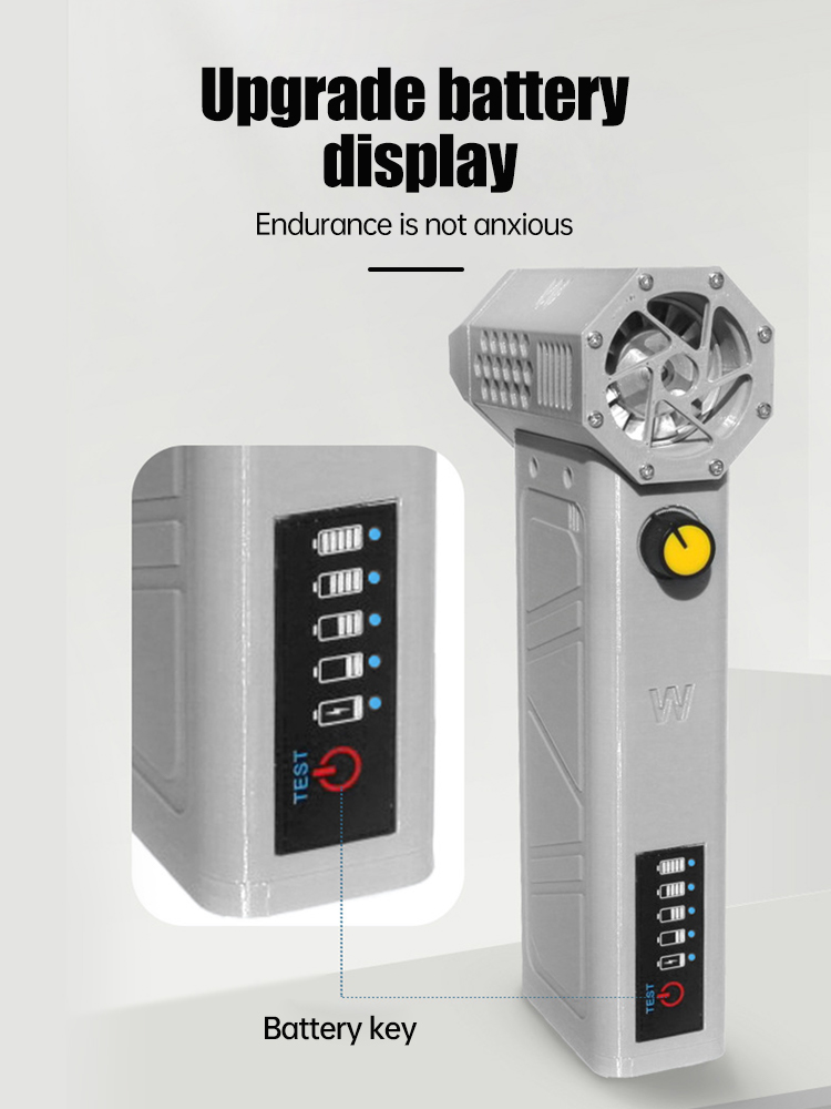 Electric Air Blower 140000RPM Powerful Snow Blower High-speed Dust Fan Mini Turbo Jet Fan Handheld Brushless Motor Car Dryer