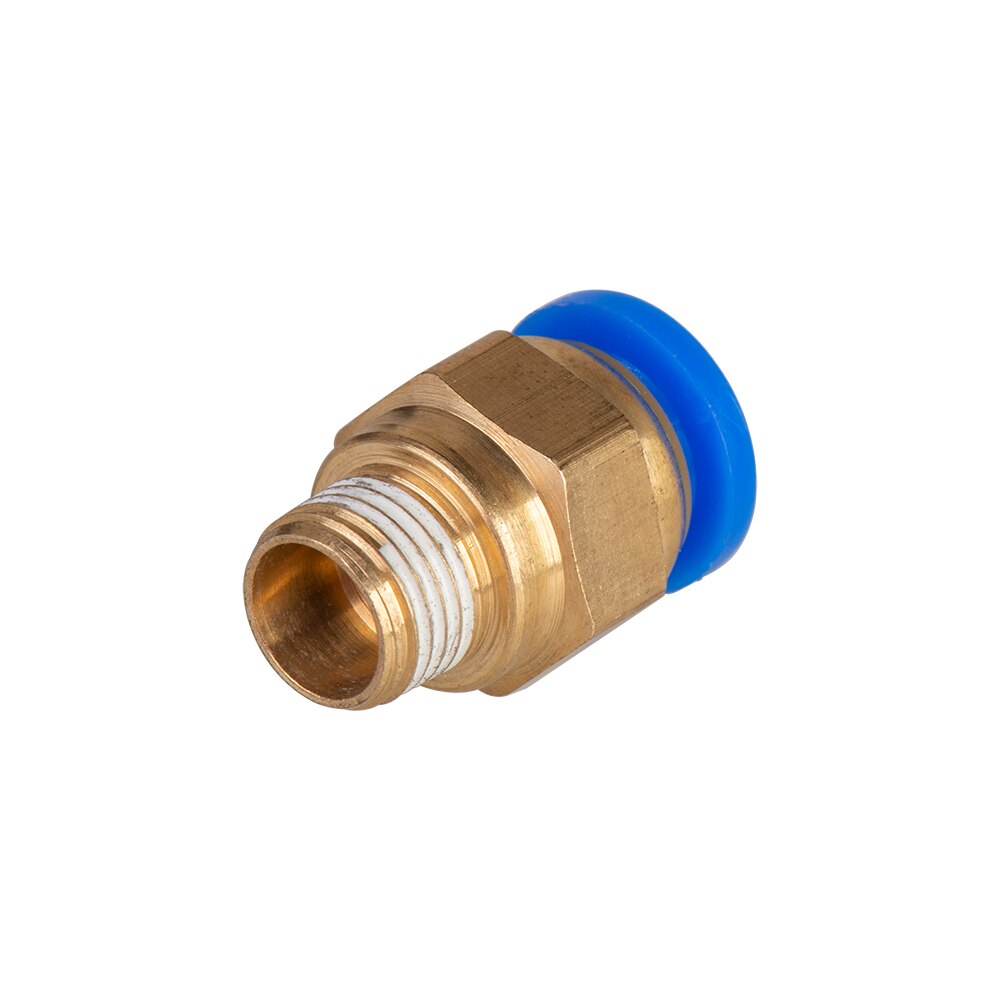 8MM Hose Tube 1/8" 1/4" 1/2" BSP Male Thread Straight Pneumatic Pipe Fitting Push in Quick Hose Connector Fit Tube