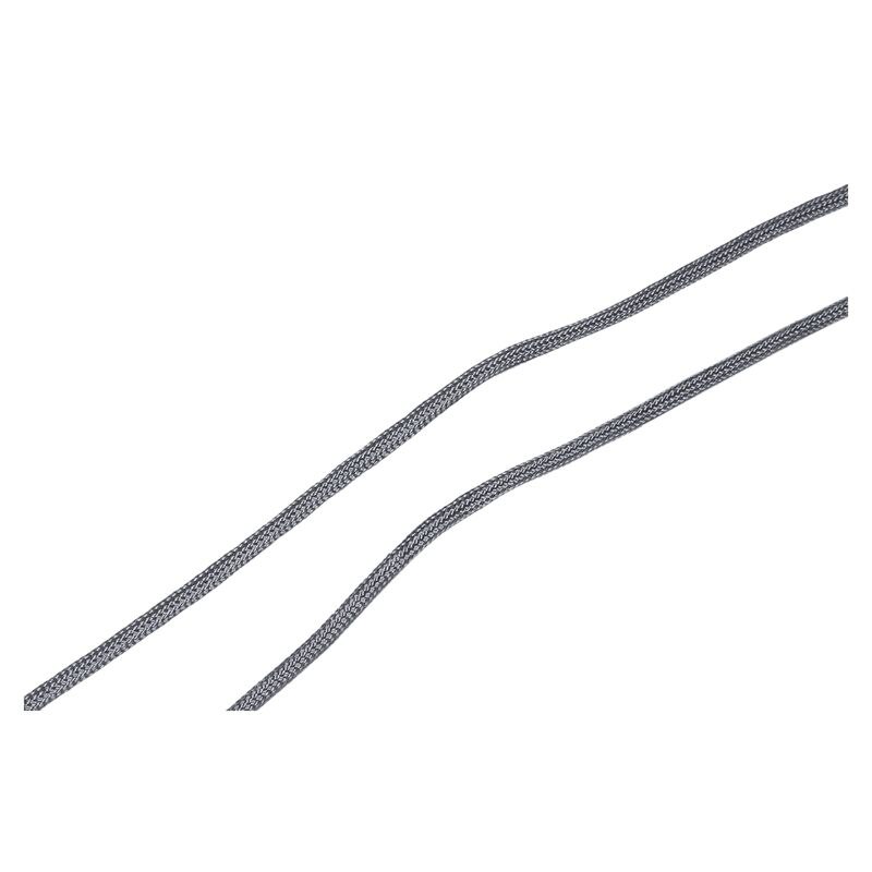 100ft 7 Strang 550 Bushcraft Überleben Paracord Fallschirm-schnur Schlüsselband TYP III-Grau