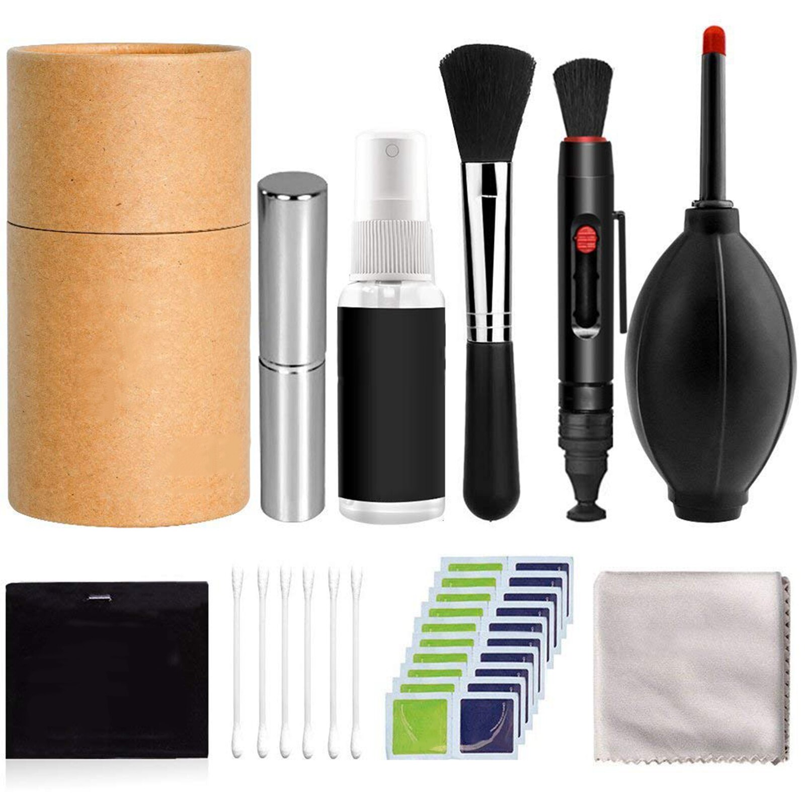 Full Frame Sensor Cleaning Kit Camera Cleaning Kit W/Sensor Wattenstaafjes Lens Cleaning Pen Zachte Borstel Voor Camera lens