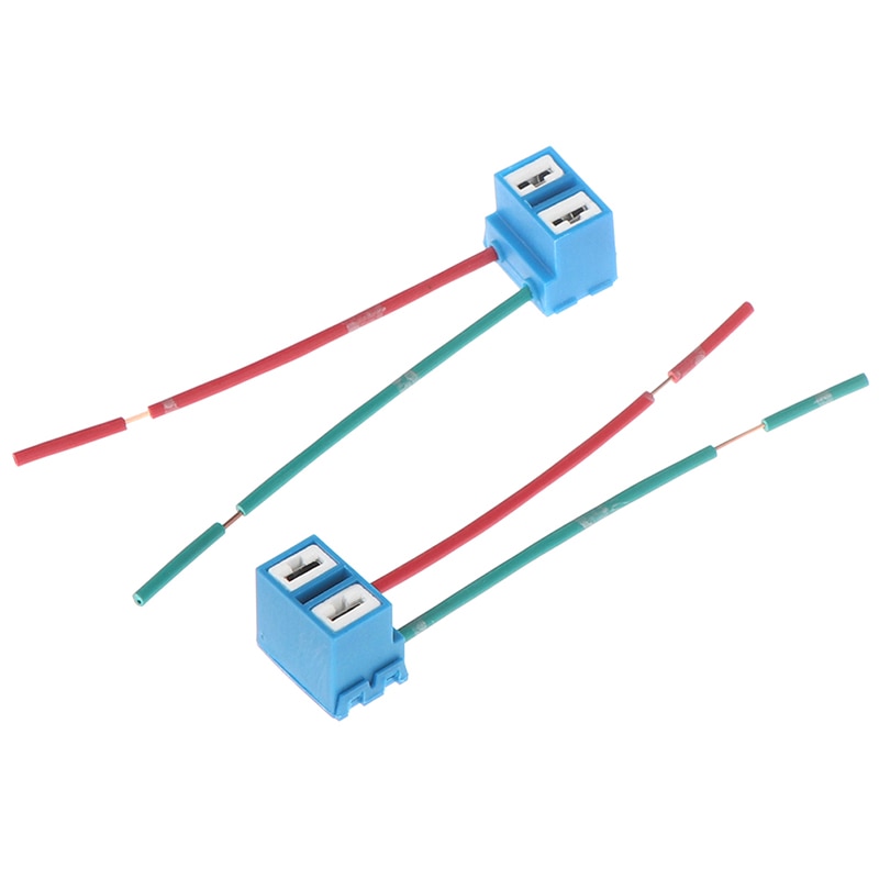 2Pcs/lot H7 Headlight Bulb Socket Cceramic Lamp Base Car Connector Plug Socket