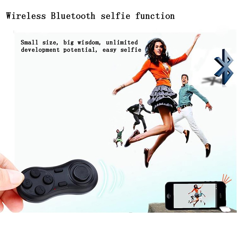 Wireless Bluetooth V4.0 Game Handle Mini VR Controller Remote Pad Gamepad For IOS/Android Smartphone Joystick Boy Children