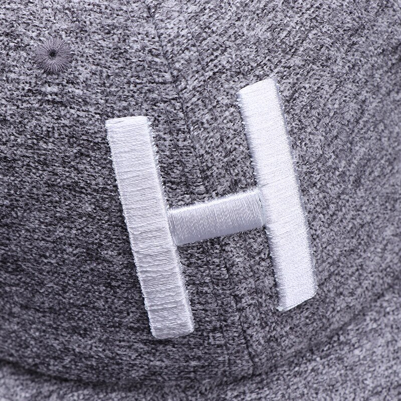 Gorra de béisbol bordada con letras A para bebé, gorro con hebilla ajustable, suave, con visera