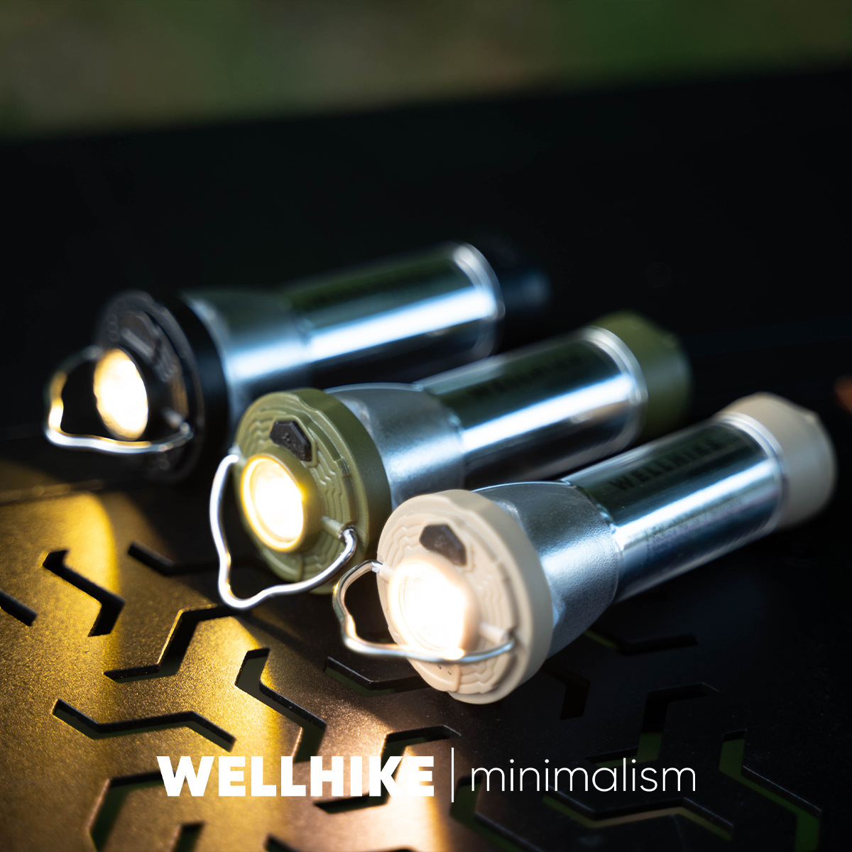 WELLHIKE Camping Light Camping Flashlight Portable Hiking Light Decoration Ambient Light