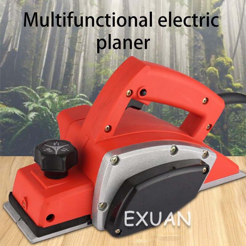 portable woodworking electric planer household small multifunctional woodworking electric planer mechanical push planer